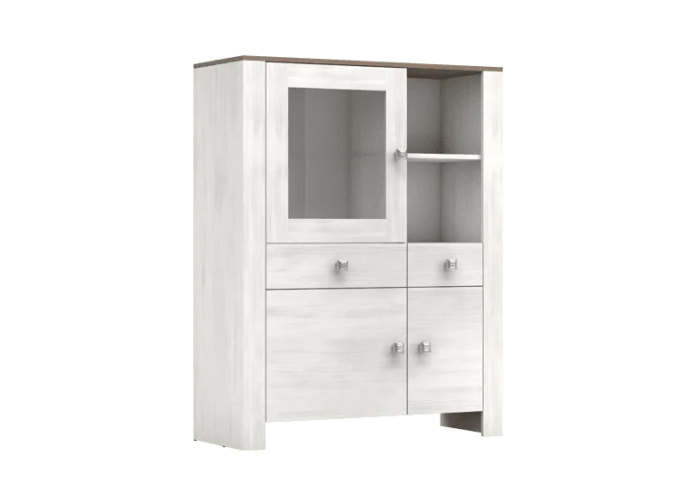 VITRINA DE CRISTAL NEWADA II 02 (Iluminación LED)