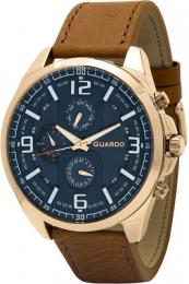 Мужские часы Guardo B01361 RgBlBr