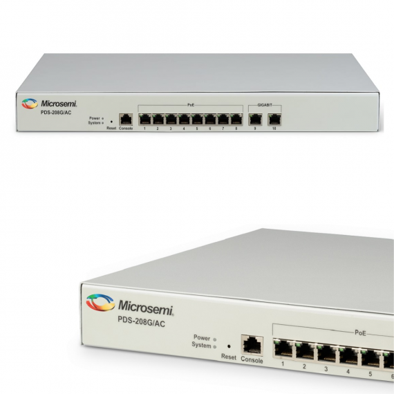 Фото PoE-комутатор Microsemi PDS-208G