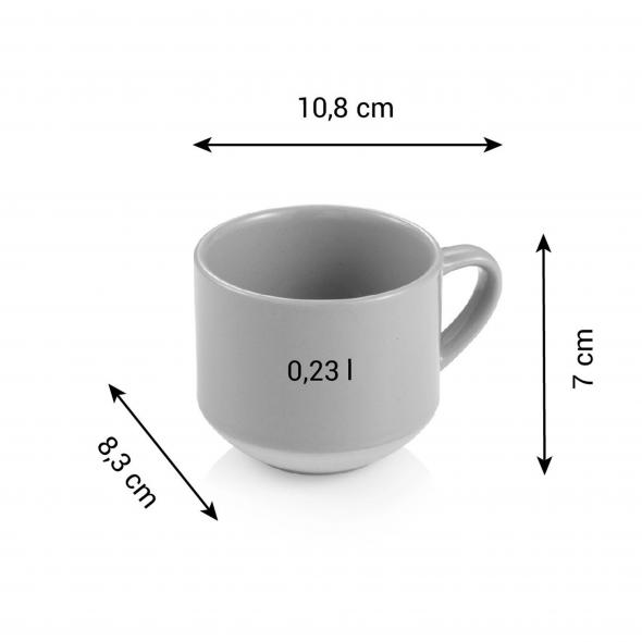 Фото 3 Чашка для капучино TAVERNE, mocca L