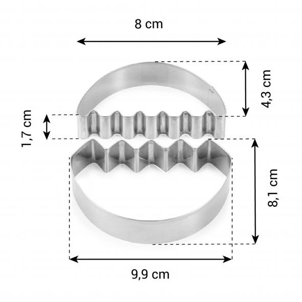 Фото 4 Фігурний ніж для яєць PRESTO, 2 шт. L