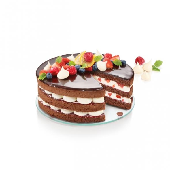 Фото 2 Форма для торта раскладная DELICIA ¤ 20 см, со стеклянным дном L