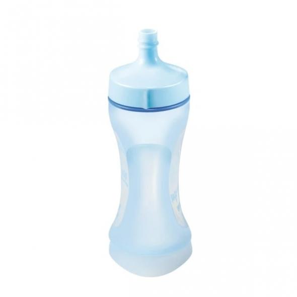 Фото 4 Гибкая бутылочка PAPU PAPI 200 мл, с ложечкой, синяя L