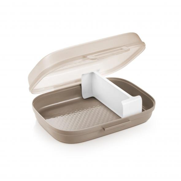 Фото 2 Контейнер для закусок з перегородкою 4FOOD L