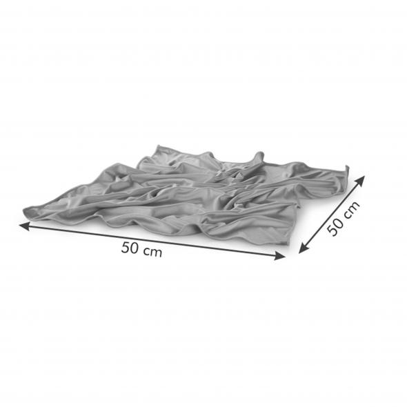 Фото 4 Мікрофібровий рушник для скляного посуду UNO VINO 50x50 см L