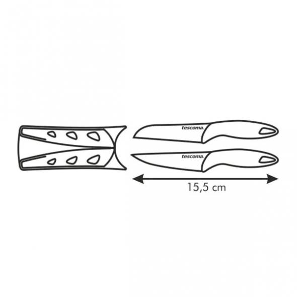 Фото 2 Мини-ножи PRESTO 6 см, набор 2 шт L