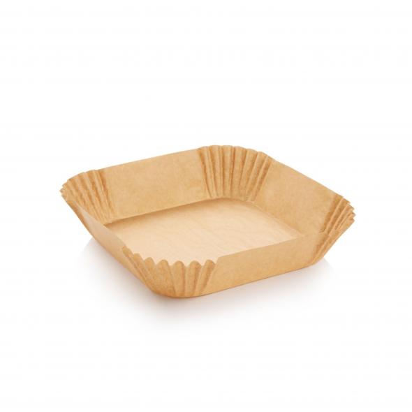 Фото 1 Паперова квадратна форма для фритюрниці DELICIA 16 х 16 см, 50 шт. L