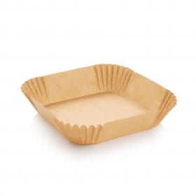 Паперова квадратна форма для фритюрниці DELICIA 20 х 20 см, 50 шт.