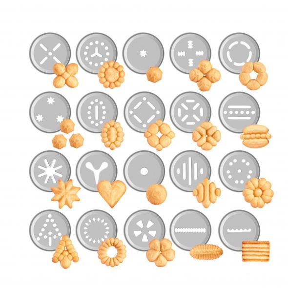 Фото 4 Прес для тіста/шприц кондитерський DELICIA, металевий L