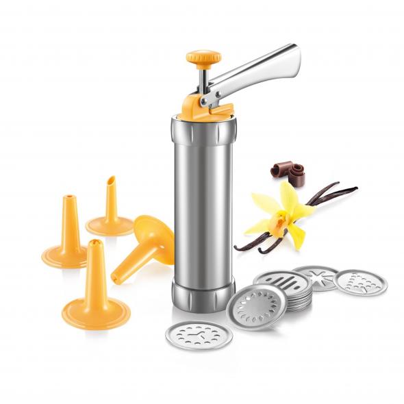 Фото 1 Прес для тіста/шприц кондитерський DELICIA, металевий L