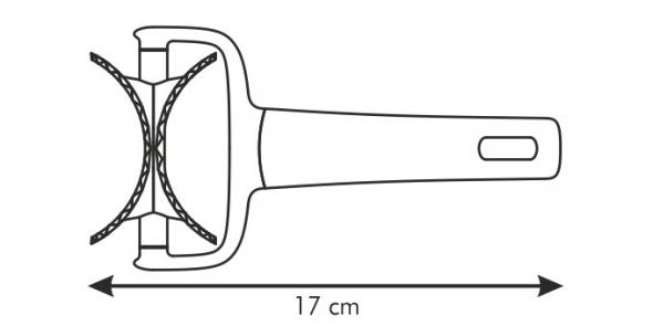 Фото 4 Ролик для вырезания колец с волнистыми краями DELICIA ø 7,0 см L