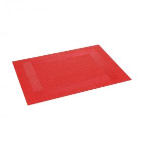 Салфетка сервировочная FLAIR FRAME 45x32 см, красная