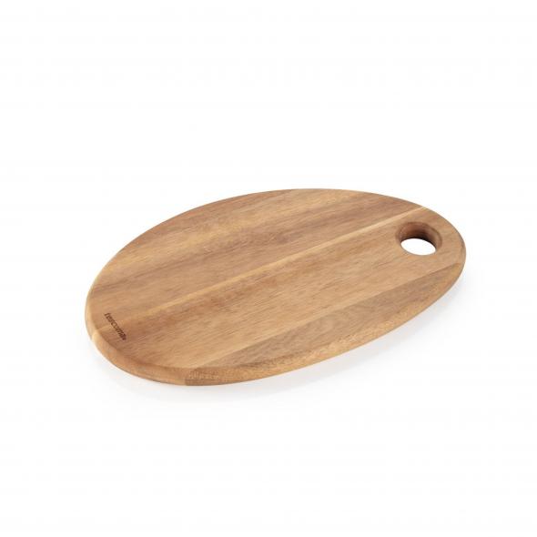 Фото 1 Сервировочная и разделочная доска овальная FEELWOOD 27x18 см L