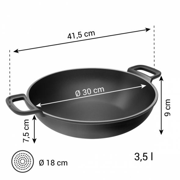 Фото 5 Сковорідка wok MASSIVE ¤ 30 см L