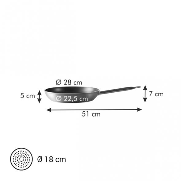 Фото 4 Сковорода GrandCHEF ø 28 см, довга ручка L