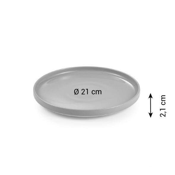 Фото 4 Тарілка TAVERNE ¤ 21 см, mocca L