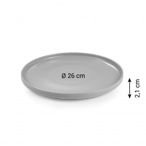 Фото 4 Тарілка TAVERNE ¤ 26 см, mocca L