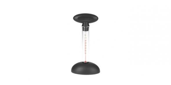 Фото 1 Термометр для вина, з підставкою, сірий L