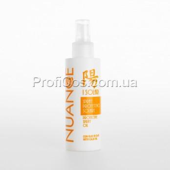Фото Солнцезащитное масло-спрей для волос и тела с маслом анакарда и SPF6 Nuance CP Protective spray oil