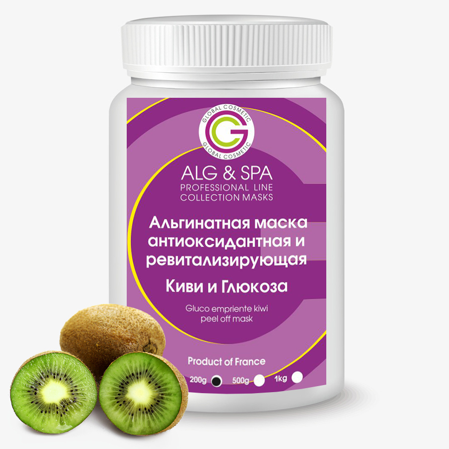 Grace Day Маска-салфетка с киви Multi-Vitamin Real Fresh Tropical Mask Pack Kiwi