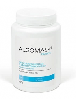 Фото Альгинатная маска против старения кожи лица с эффектoм ботокса ALGOMASK Peel off mask Botox-like