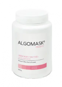 Фото Альгинатная омолаживающая маска для лица «Женское счастье» ALGOMASK Women,s Bliss Peel off mask