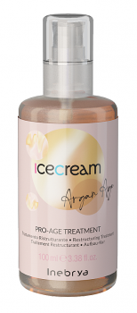 Фото Аргановое масло против посеченных кончиков волос Inebrya Ice Cream Pro Age Treatment Argan Oil, 100 мл