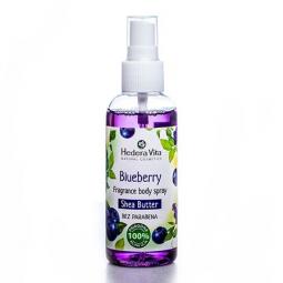 Ароматный спрей для тела "Черника" с маслом ши Hedera Vita Body Spray Blueberry, 100 мл