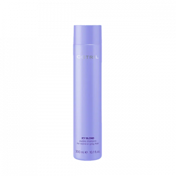 Фото Бессульфатный фиолетовый шампунь для светлых или седых волос Cotril Icy Blond Purple Shampoo, 300 мл