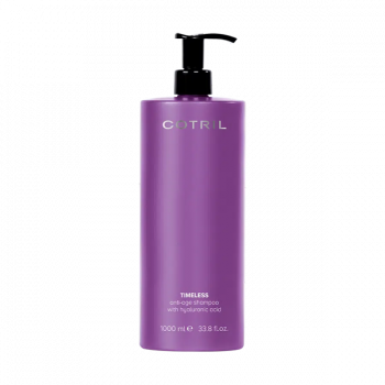 Фото Бессульфатный омолаживающий шампунь с гиалуроновой кислотой Cotril Timeless Anti-Age Shampoo, 1000 мл