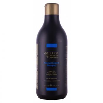 Фото Бессульфатный шампунь для разглаживания всех типов волос Lux Keratin Therapy Renewal Keratin Smooth Shampoo, 1000 мл