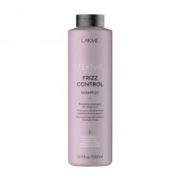 Бессульфатный выравнивающий шампунь для непослушных волос с маслом чиа LAKME Teknia Frizz Control Shampoo, 1000 мл