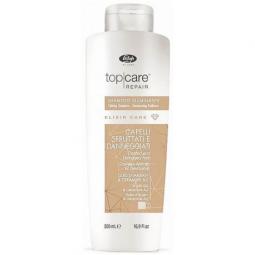 Бессульфатный шампунь для блеска волос Lisap Elixir Care Shining Shampoo