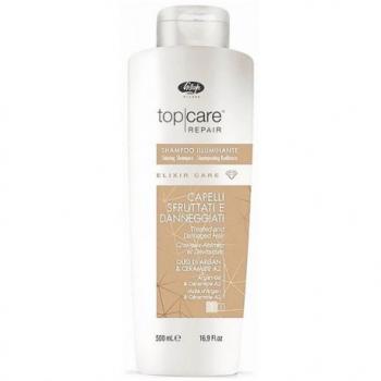 Фото Бессульфатный шампунь для блеска волос Lisap Elixir Care Shining Shampoo