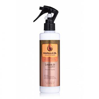 Фото Безсульфатный термозащитный спрей для питания и восстановления волос с маслом марулы Bingo Marula oil