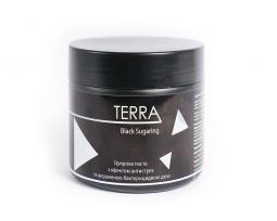 Черная сахарная паста для шугаринга "Супер плотная - 6" TERRA Black Super Hard