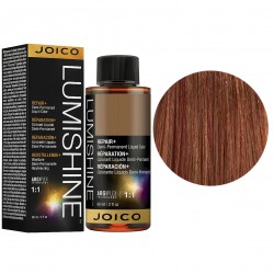 Фото Демиперманентная краска для тонирования волос 7NC/7.04  Сpeдний блoндин нaтypaльный мeдный  Joico LumiShine Demi-Liquid, 60 мл