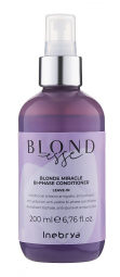 Двухфазный спрей-кондиционер для осветленных волос Inebrya Blonde Miracle bi-phase Conditioner, 200 мл
