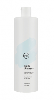 Фото Бессульфатный ежедневный шампунь для волос с экстрактами мальвы и алтеи 360 Daily Shampoo, 450 мл