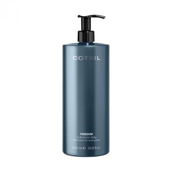 Фото Бессульфатный ежедневный шампунь для всех типов волос Cotril Freedom Shampoo, 1000 мл
