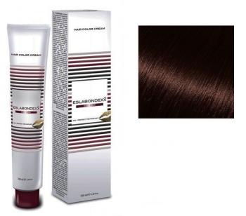 Фото Крем-краска для волос №4.5  Средне-каштановый махаон  Eslabondexx Color, 100 мл
