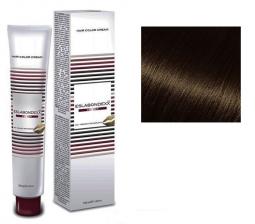 Крем-краска для волос №4.77 "Интенсивно-коричневый средний каштан" Eslabondexx Color, 100 мл