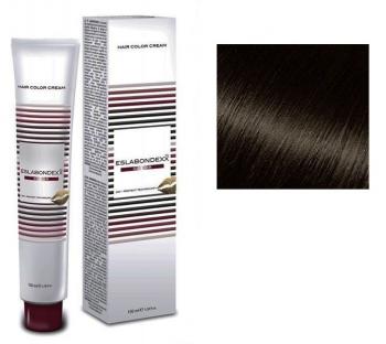Фото Крем-краска для волос №5.12  Светло-каштановый пепельный ирис  Eslabondexx Color, 100 мл