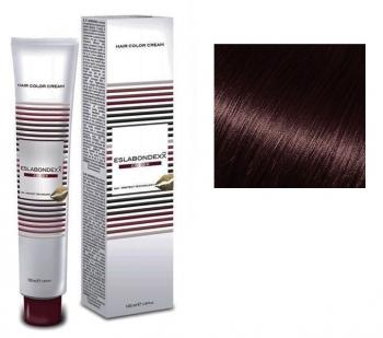 Фото Крем-краска для волос №5.24  Светлый каштан ирис медный  Eslabondexx Color, 100 мл