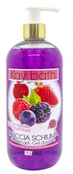 Фото Гель для душа с красными ягодами и голубикой KayPro Kay bath, 500 мл