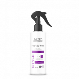 Жидкий лак для волос ультрасильной фиксации jNOWA Professional Style Hairspray Ultra Strong