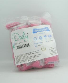 Фото Одноразовые трусики-стринги для шугаринга из спанбонда розовые Doily