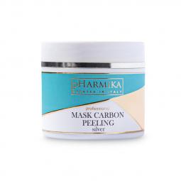 Карбоновая маска пилинг для лица с серебром pHarmika Carbon peeling mask with silver, 100ml