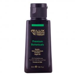 Кератин для выпрямления тонких, слегка кудрявых и пушистых волос Lux Keratin Therapy Premium Botanicals, 55 мл