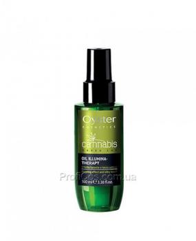 Фото Иллюминирующее питательное масло для волос с каннабисом Oyster Cosmetics Cannabis Green Lab Oil Illumina-Therapy